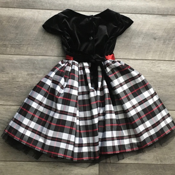 ❤️ Sweet Heart Rose Plaid Dress - Picture 4 of 9